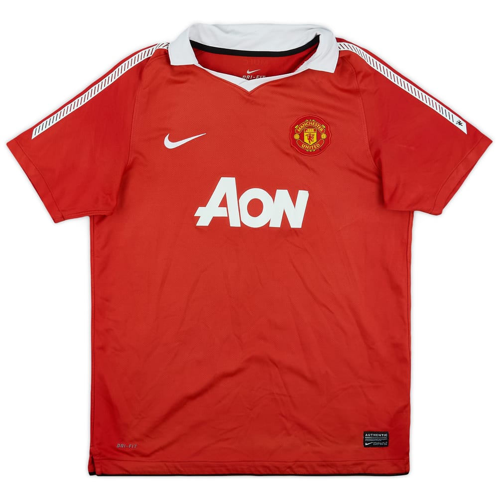 2010-11 Manchester United Home Shirt - 6/10 - (XL.Boys)