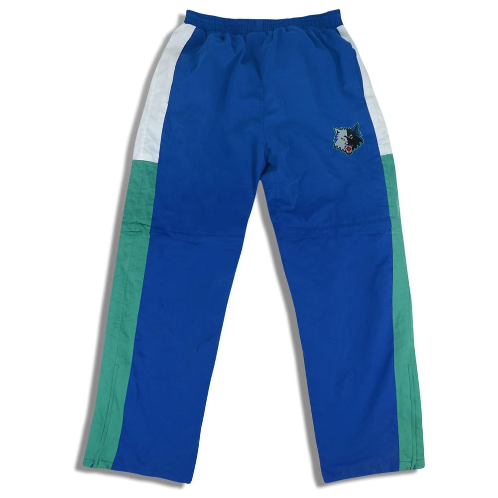1996-08 Minnesota Timberwolves NBA Training Pants/Bottoms S