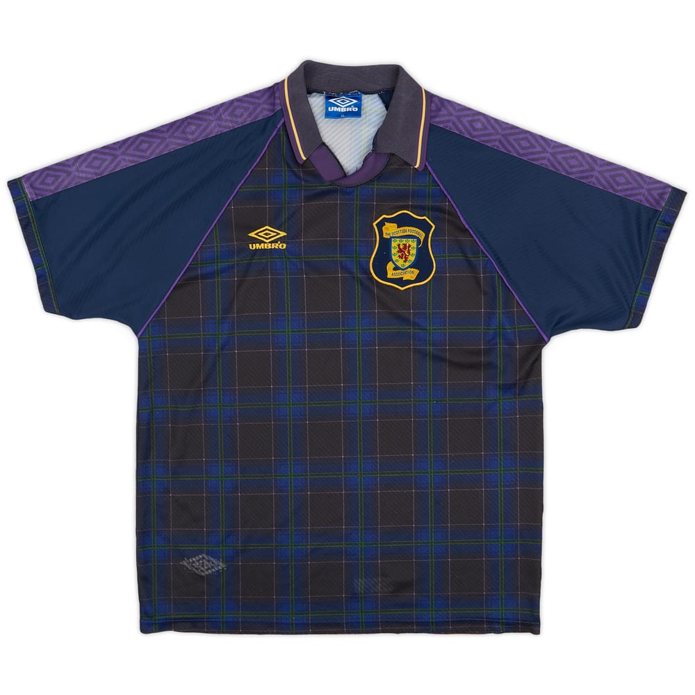1994-96 Scotland Home Shirt - 7/10 - (XL)