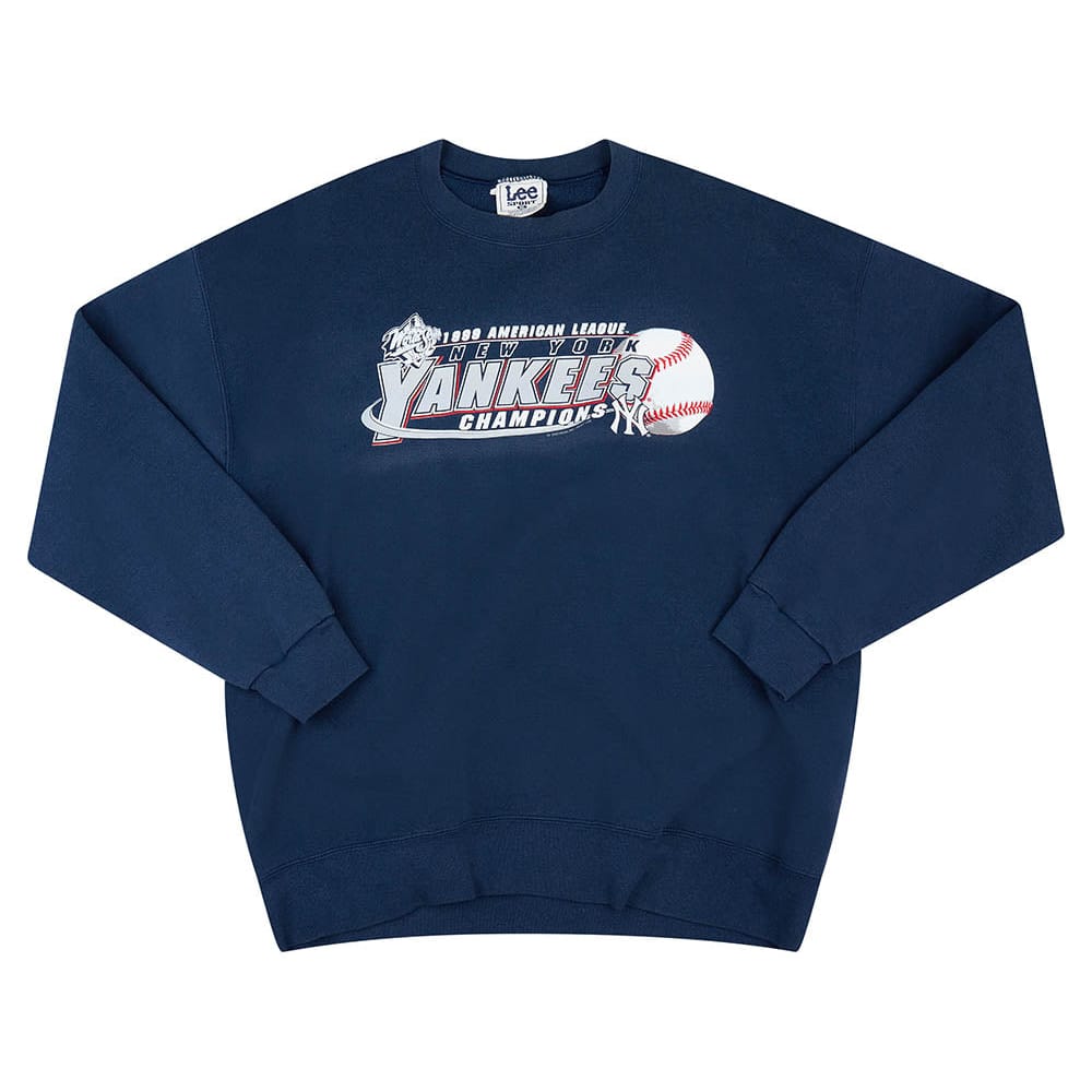 1999 New York Yankees AL Champions Lee Sport Sweat Top XL