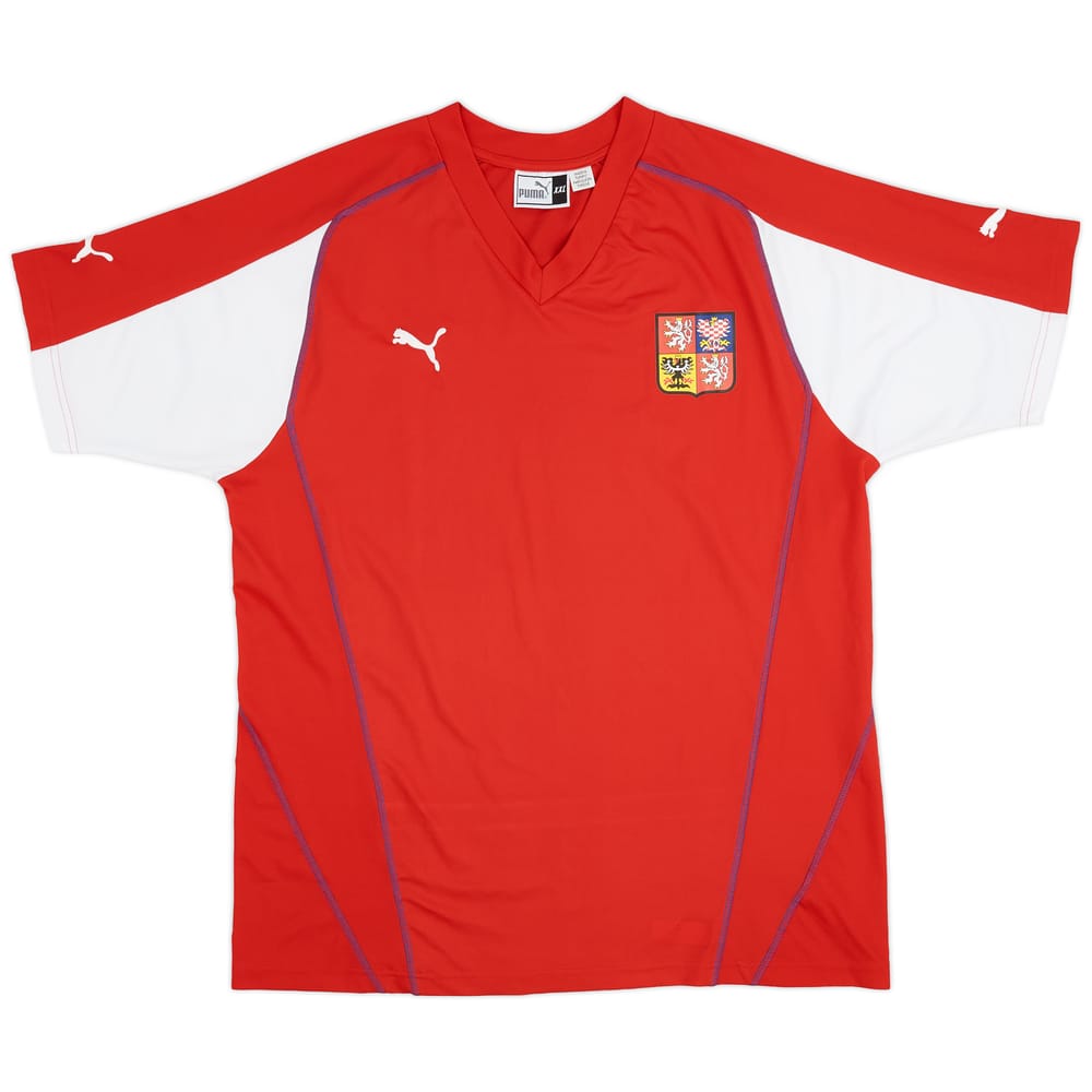 2004-05 Czech Republic Basic Home Shirt - 9/10 - (XXL)