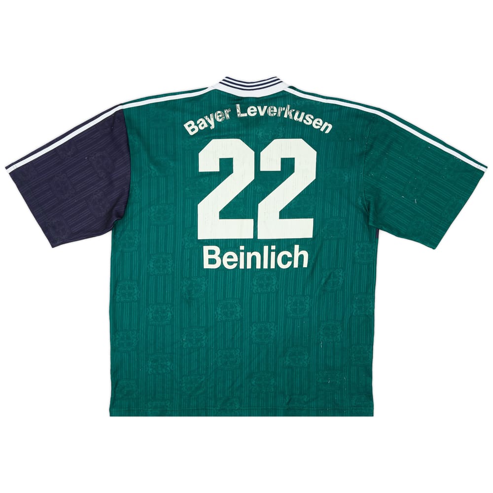1997-98 Bayer Leverkusen Away Shirt Beinlich #22 - 6/10 - (XXL)