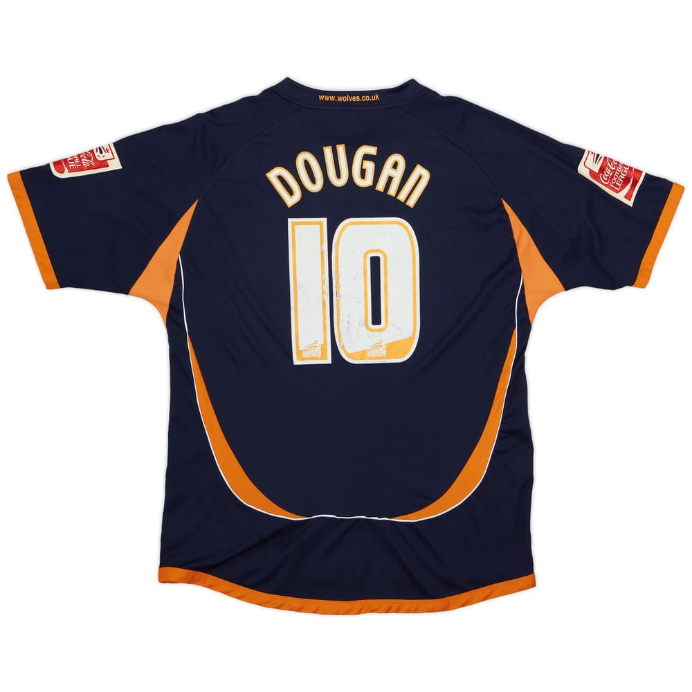 2007-08 Wolves Away Shirt Dougan #10 - 5/10 - (XL)