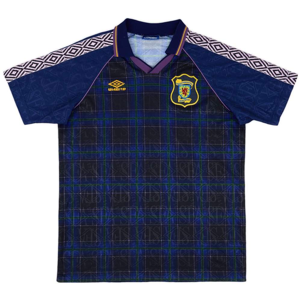 1994-96 Scotland Home Shirt - 7/10 - (XL)