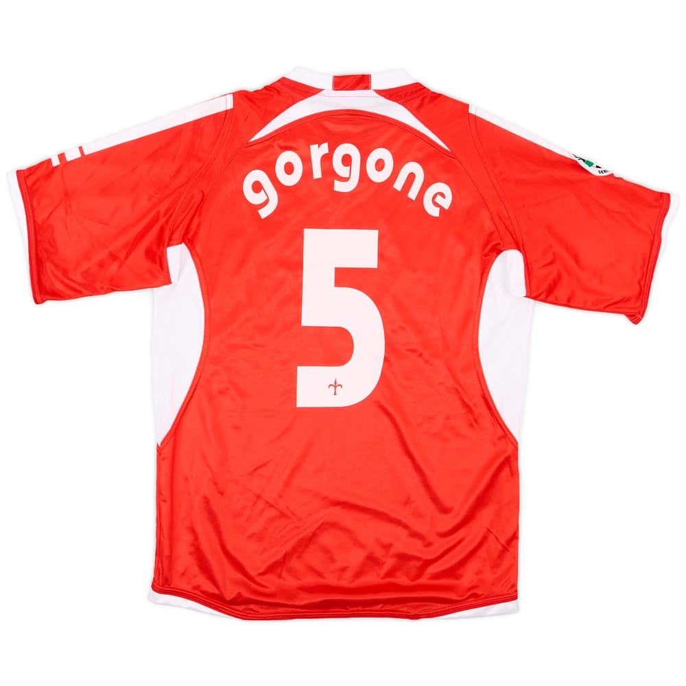 2006-07 Triestina Match Issue Home Shirt Gorgone #5