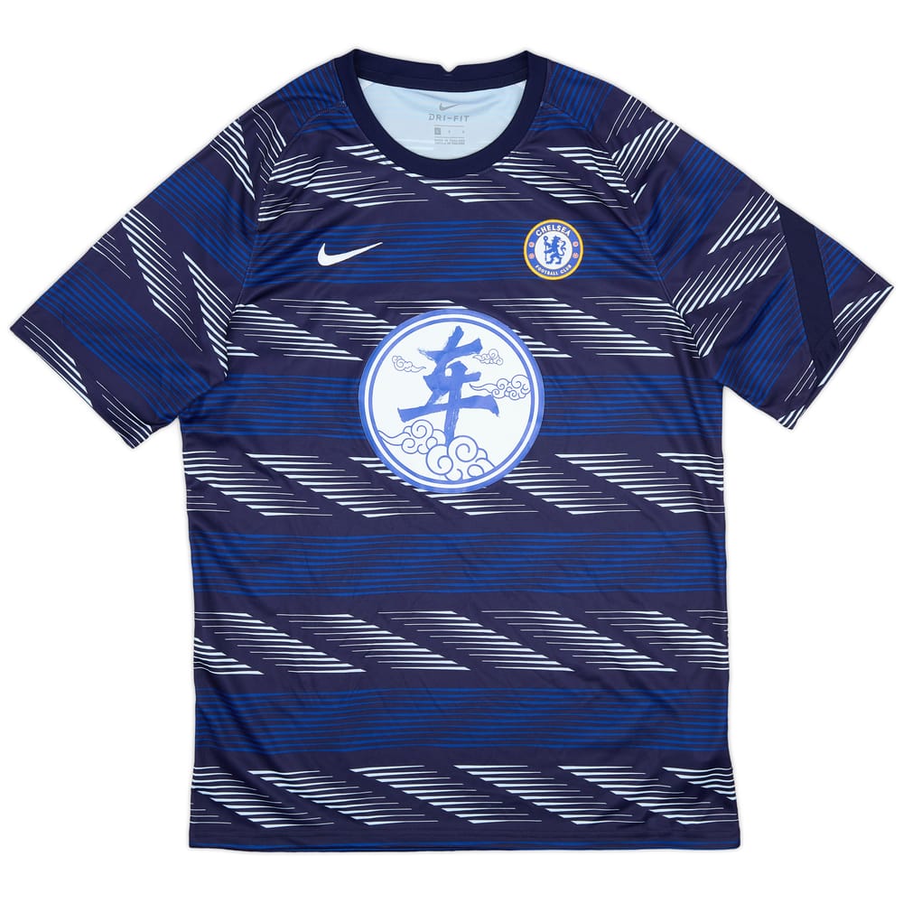 2020-21 Chelsea 'Chinese New Year' Nike Pre-Match Shirt - 8/10 - (L)