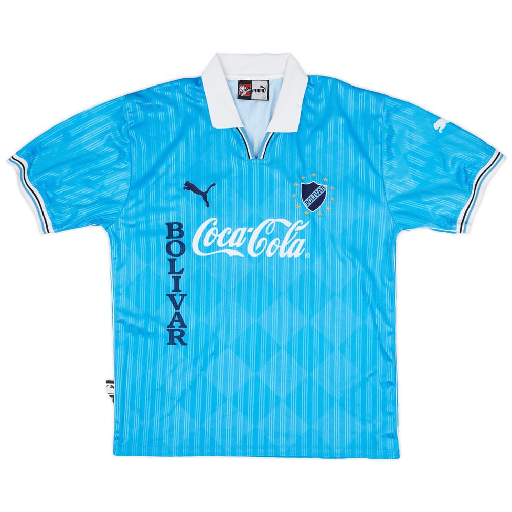 2001 Club Bolivar Home Shirt - 8/10 - (L)