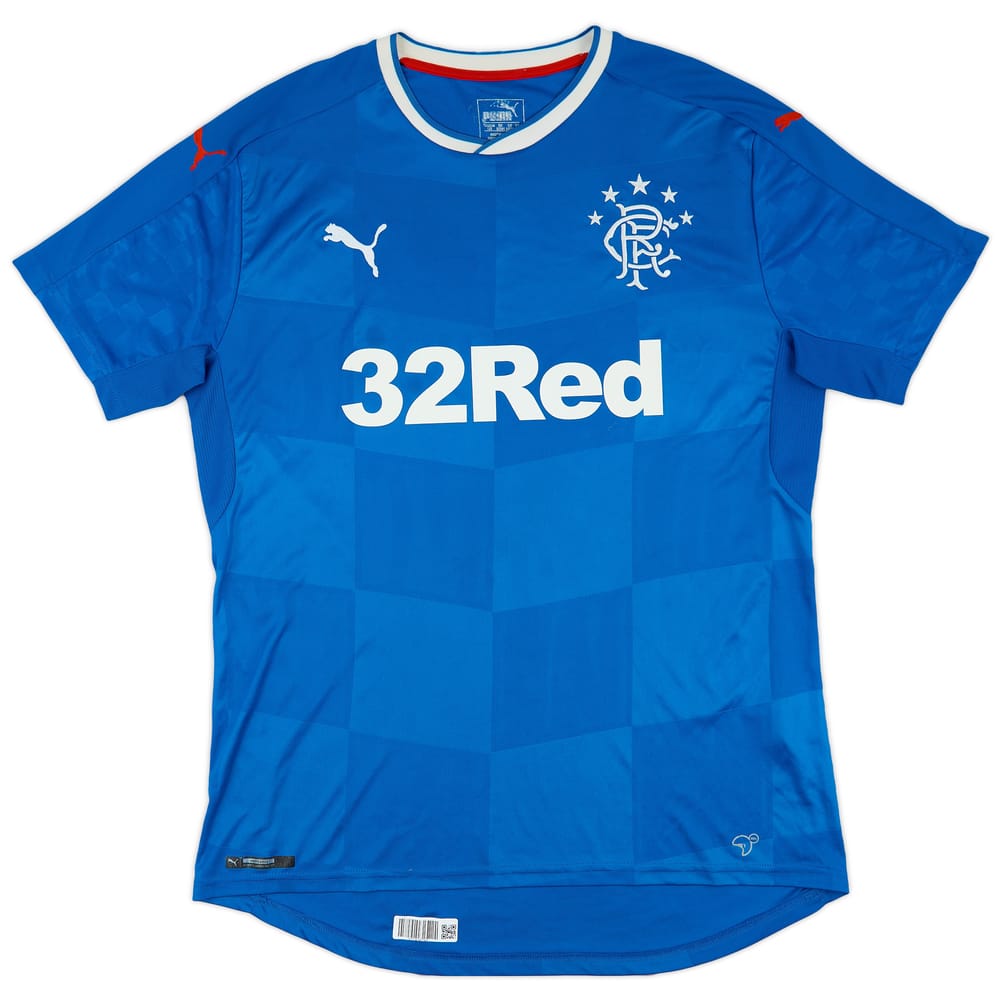 2016-18 Rangers Home Shirt - 7/10 - (L)