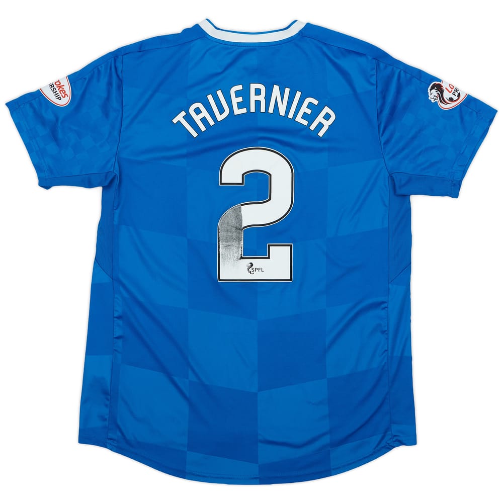 2016-18 Rangers Home Shirt Tavernier #2 - 4/10 - (L)