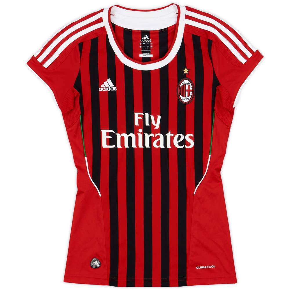 2011-12 AC Milan Home Shirt - 9/10 - (Women's S)