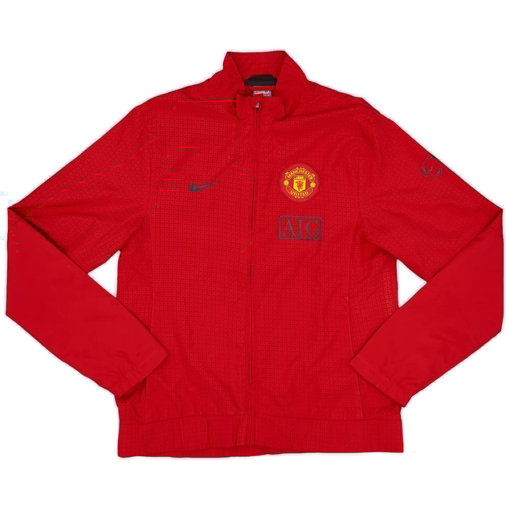 2009-10 Manchester United Nike Track Jacket - 8/10 - (M)