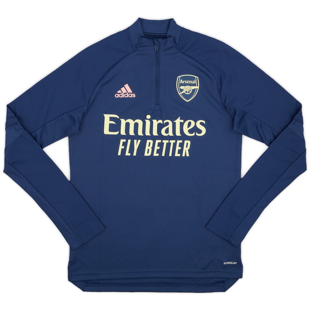 2020-21 Arsenal adidas 1/4 Zip Training Top - 10/10 - (S)
