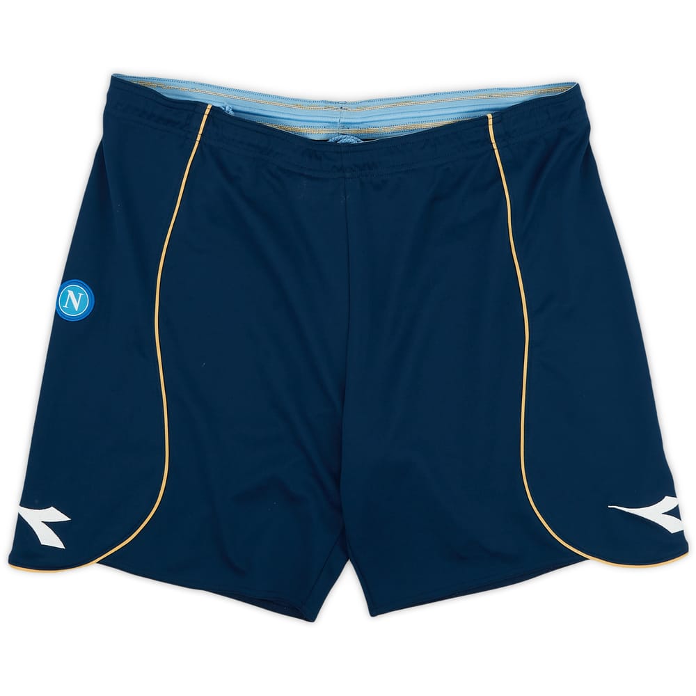 2008-09 Napoli Diadora Training Shorts - 8/10 - (XL)