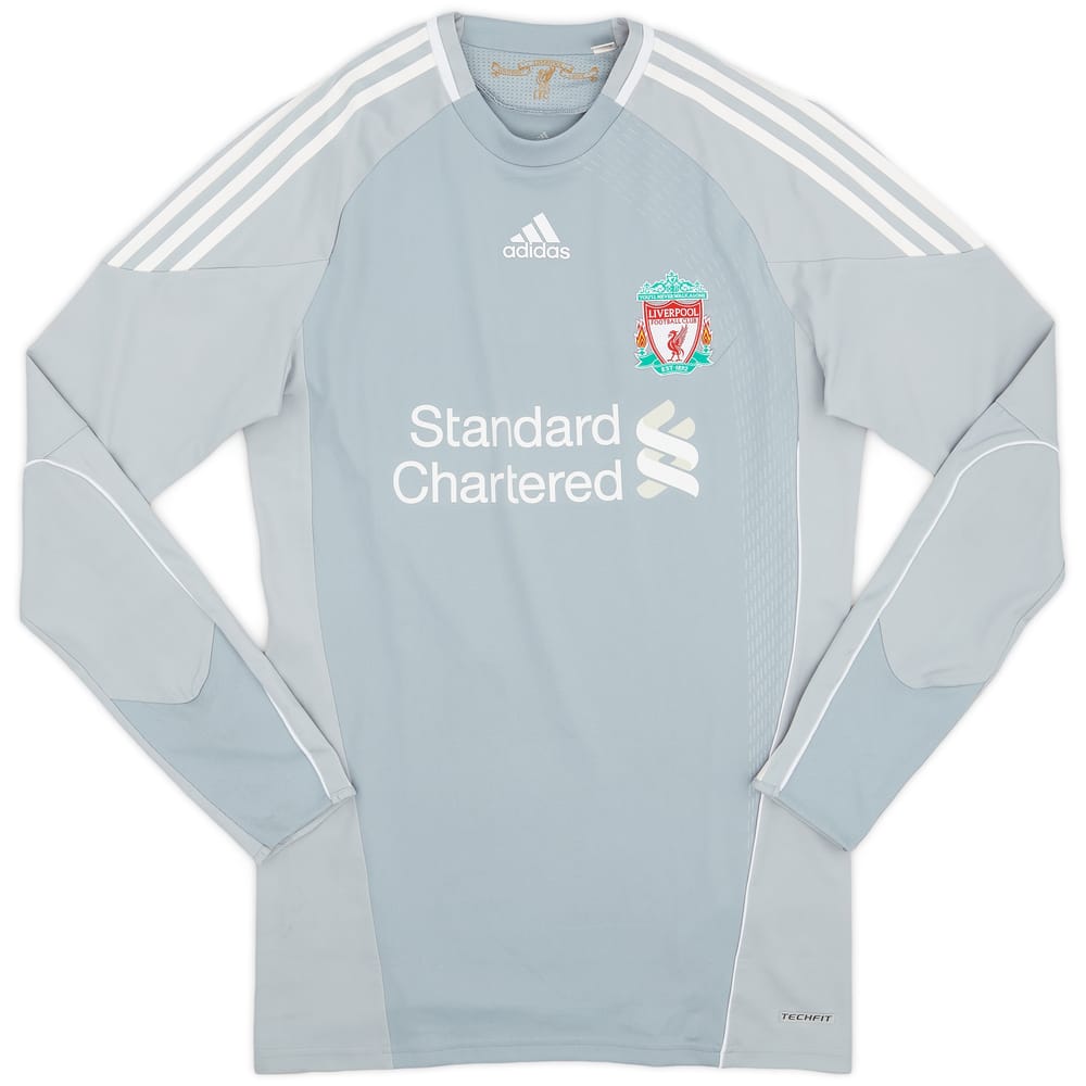 2010-12 Liverpool Player Issue TechFit GK Shirt - 7/10 - (XL)