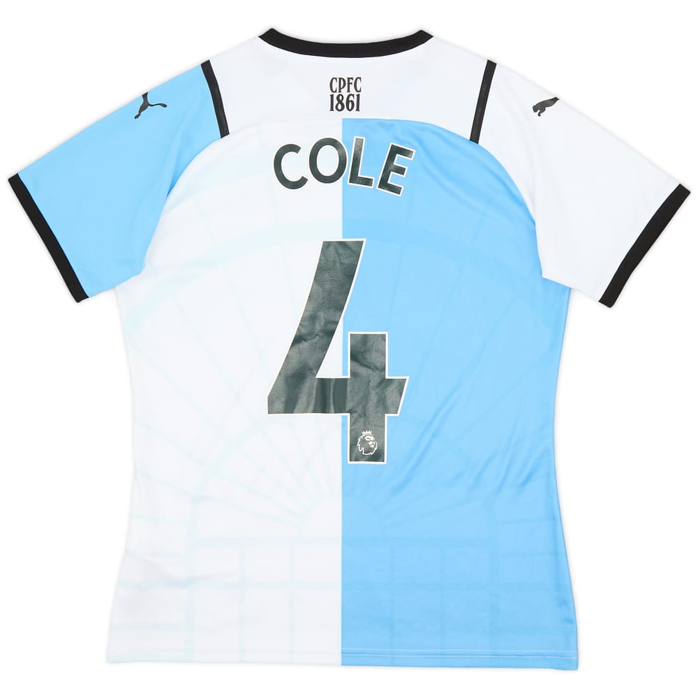 2021-22 Crystal Palace Authentic Third Shirt Cole #4 - 10/10 - (Women's S)