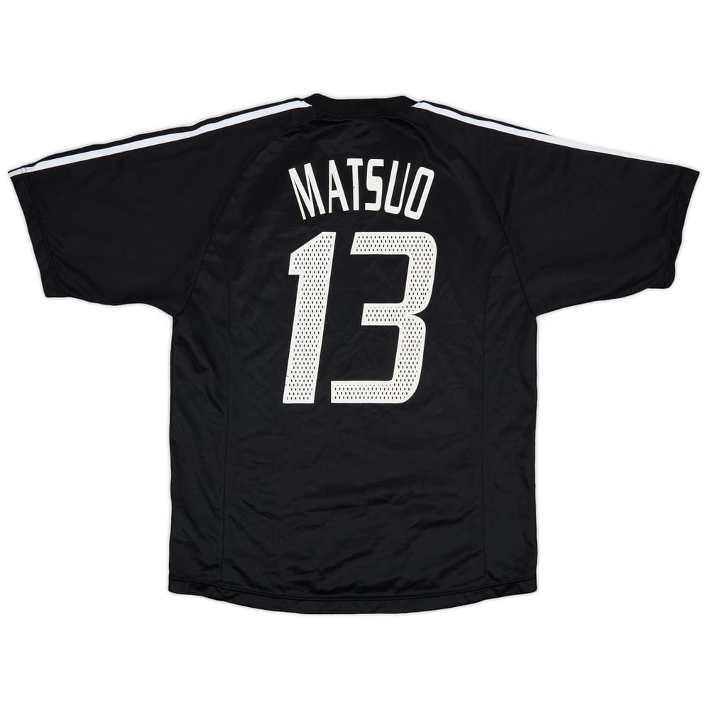 2004-05 Football Kingdom adidas Shirt Matsuo #13 - 7/10 - (L)