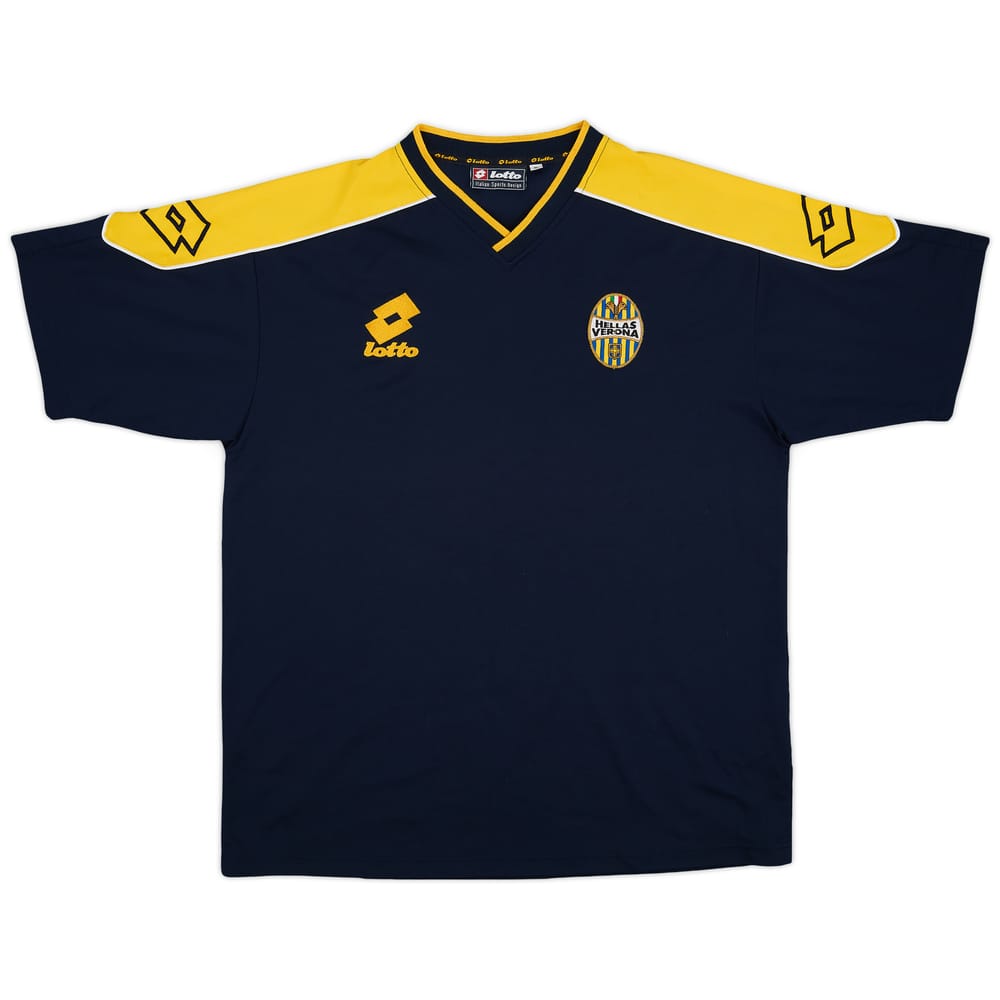 2000-02 Hellas Verona Lotto Training Shirt - 7/10 - (XL)