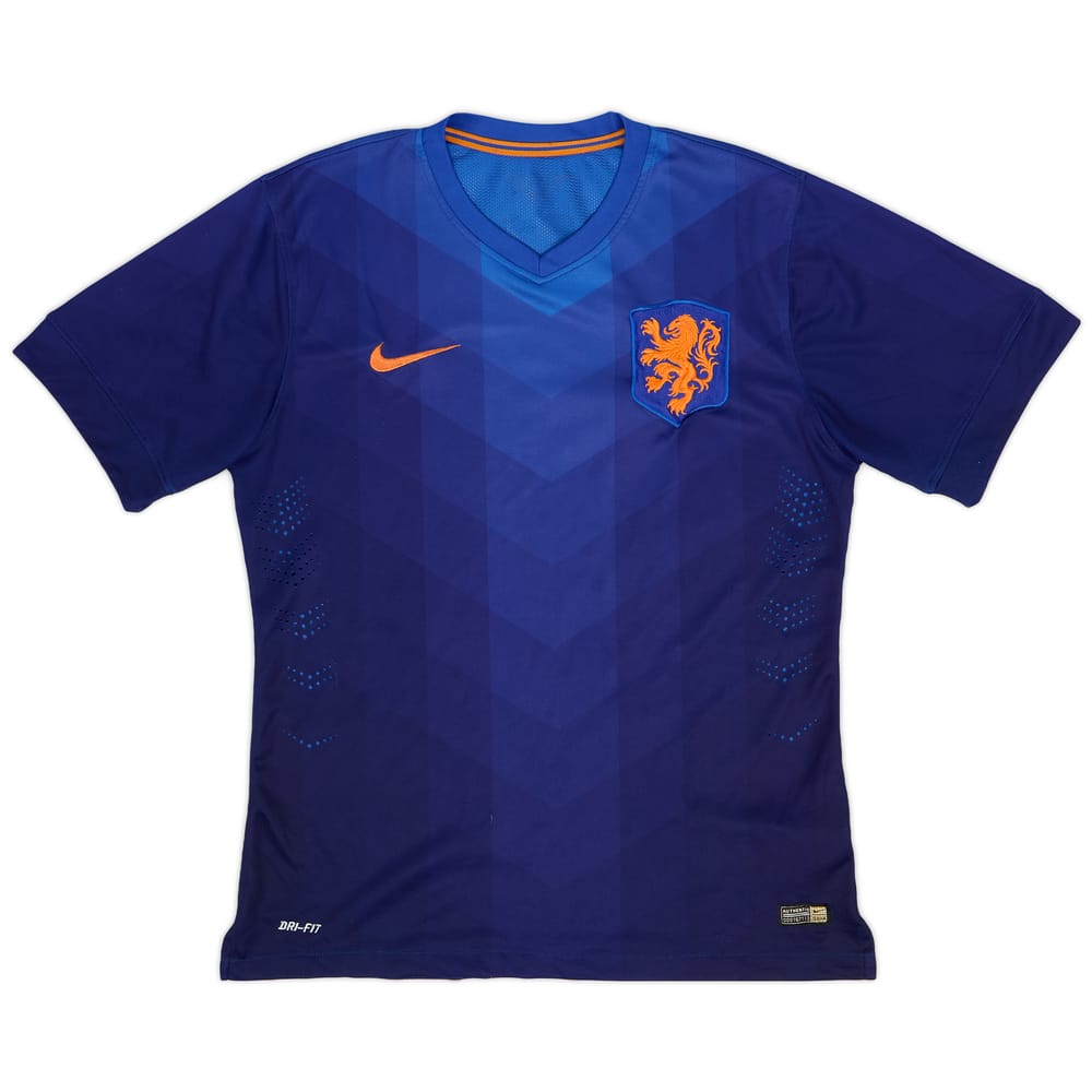 2014-15 Netherlands Authentic Away Shirt - 9/10 - (M)