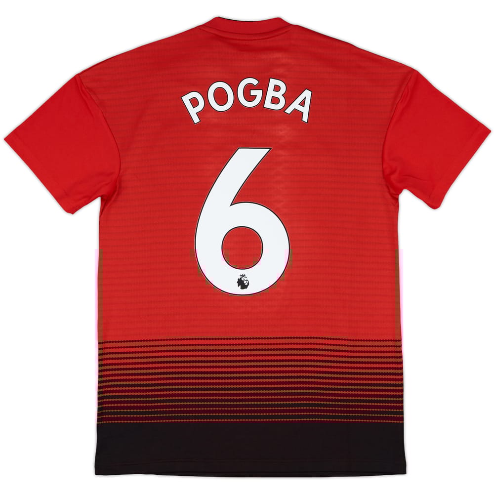 2018-19 Manchester United Home Shirt Pogba #6 (S)