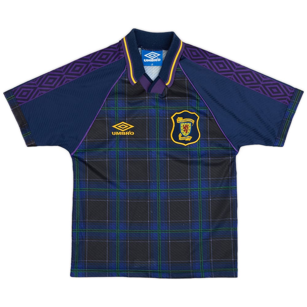 1994-96 Scotland Home Shirt - 6/10 - (L.Boys)