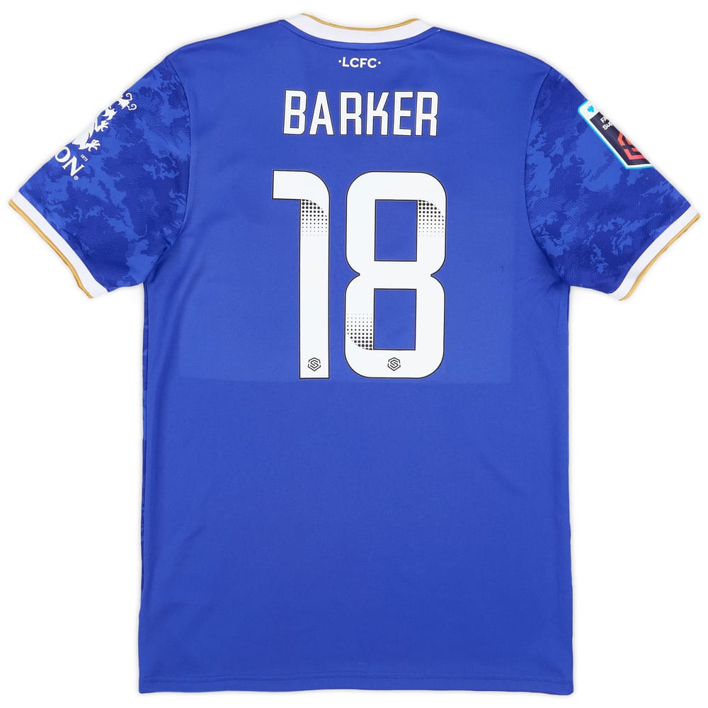 2021-22 Leicester Women's Home Shirt Baker #18 (Unisex Fit - S)