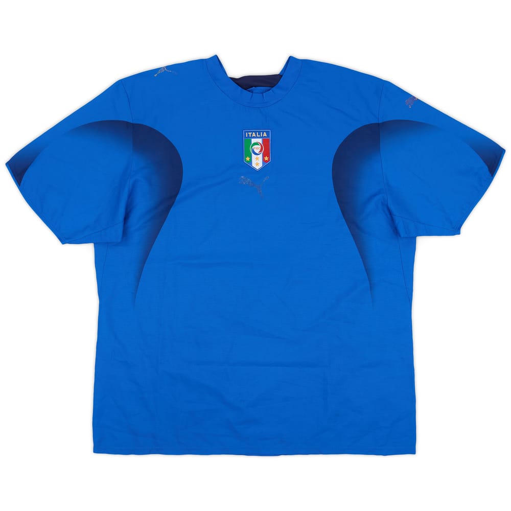 2006 Italy Home Shirt - 4/10 - (XL)