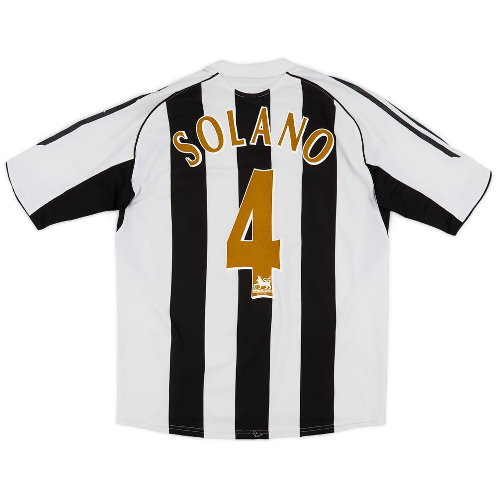 2005-07 Newcastle Home Shirt Solano #4 - 6/10 - (M)