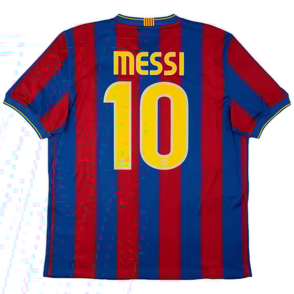 2009-10 Barcelona Home Shirt Messi #10 (L)