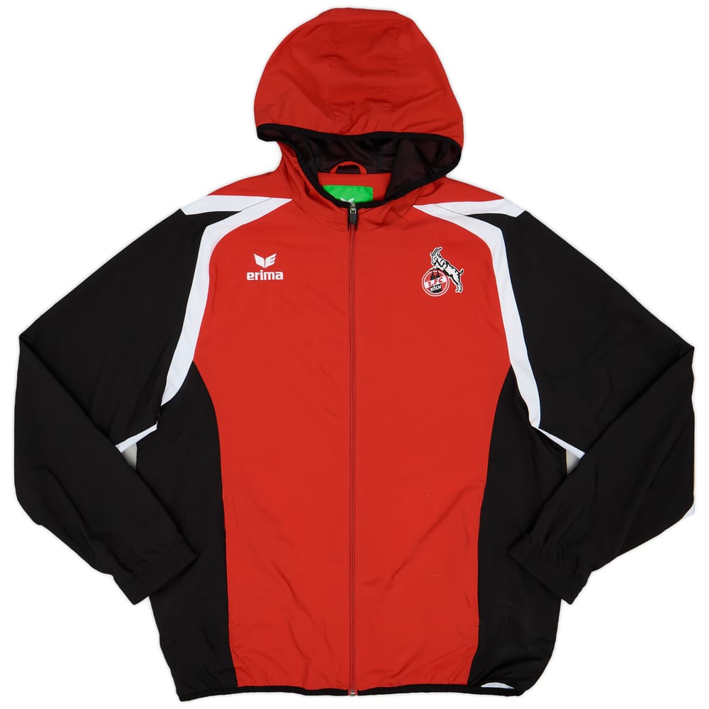 2015-16 FC Koln Erima Hooded Track Jacket - 7/10 - (L)