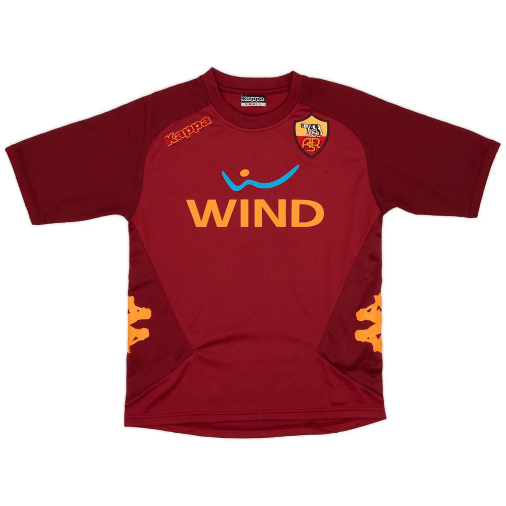 2012-13 Roma Kappa Training Shirt - 8/10 - (S)
