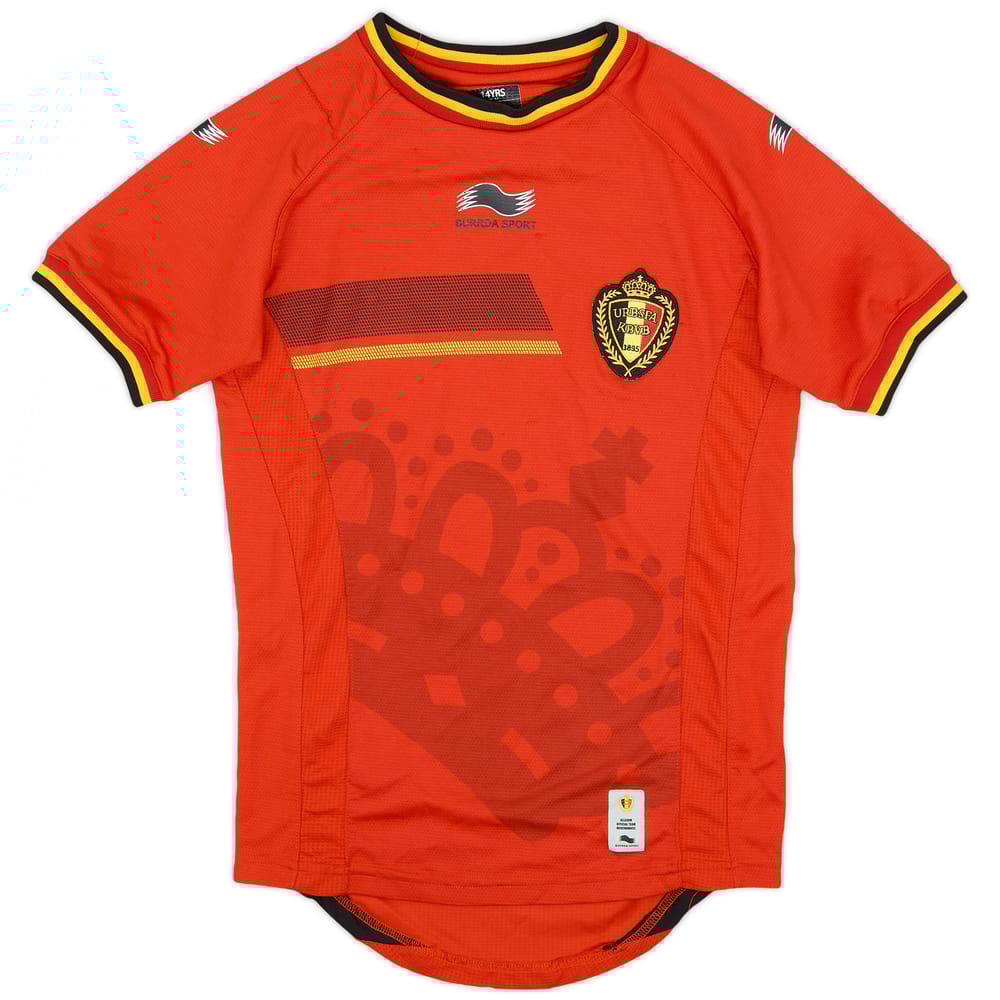 2014-15 Belgium Home Shirt - 7/10 - (L.Boys)