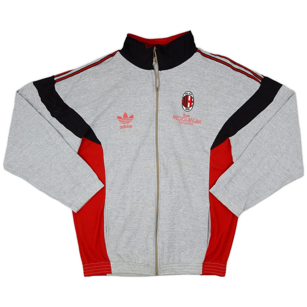 1990-91 AC Milan adidas Track Jacket - 8/10 - (L)