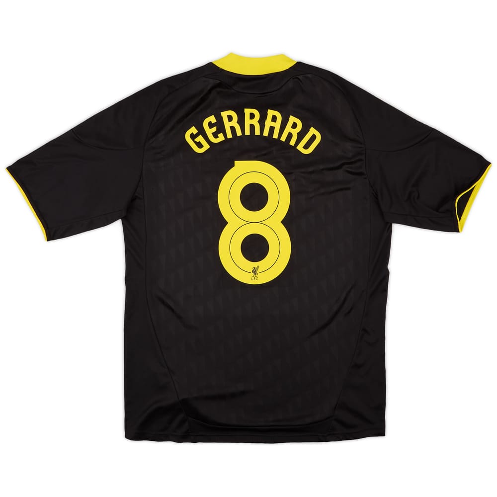 2010-11 Liverpool Third Shirt Gerrard #8 - 8/10 - (L)