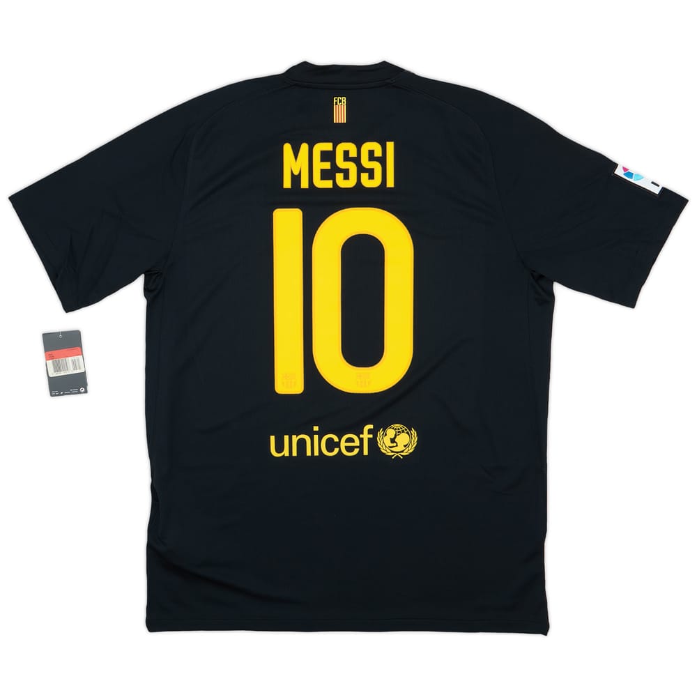 2011-12 Barcelona Away Shirt Messi #10 (L)