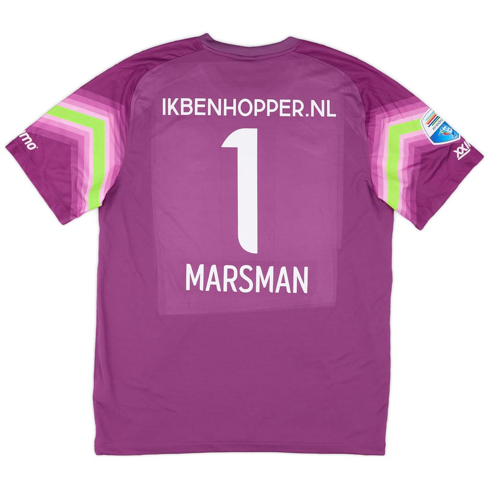 2014-15 FC Twente Match Issue GK Shirt Marsman #1