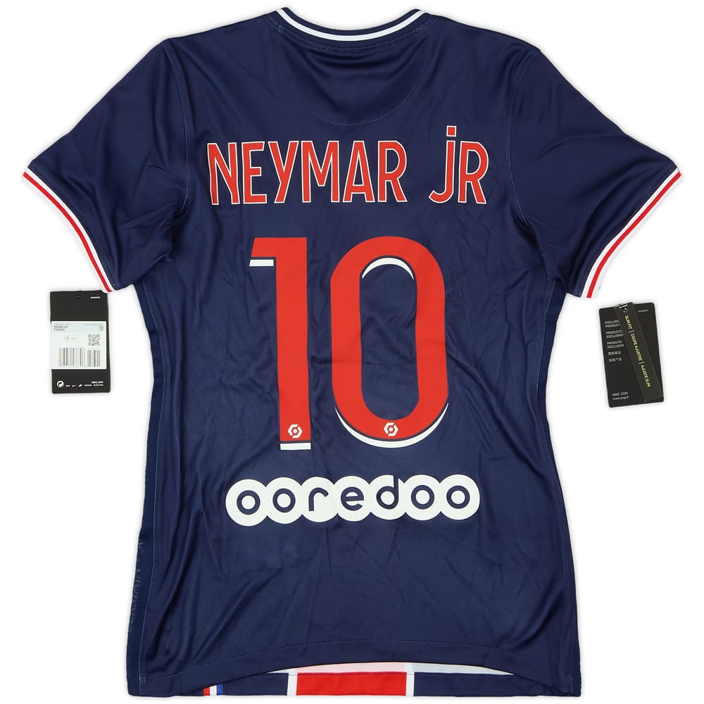 2020-21 Paris Saint-Germain Home Shirt Neymar Jr #10 (Women's XS)
