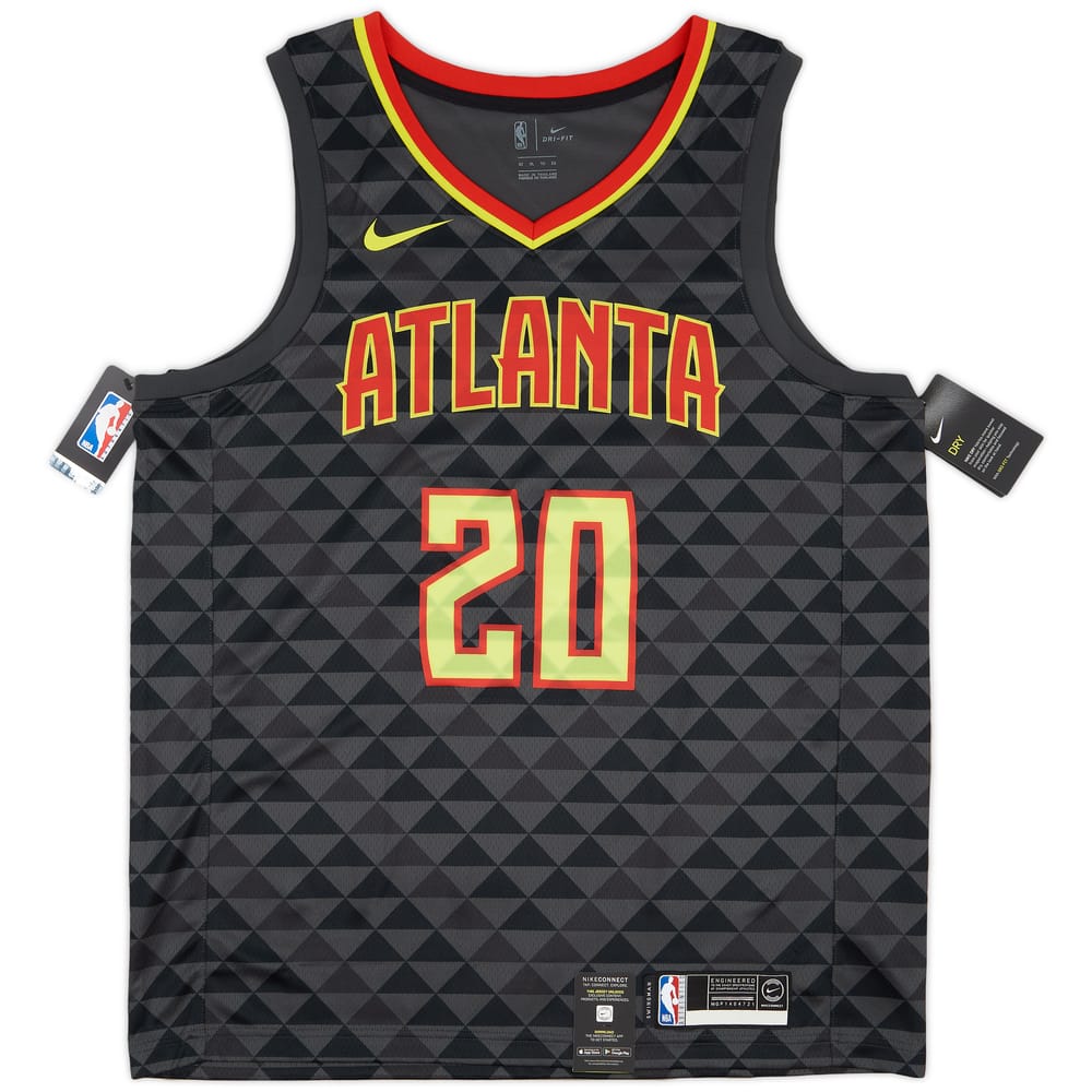 2017-20 Atlanta Hawks Collins #20 Nike Swingman Away Jersey (XL)