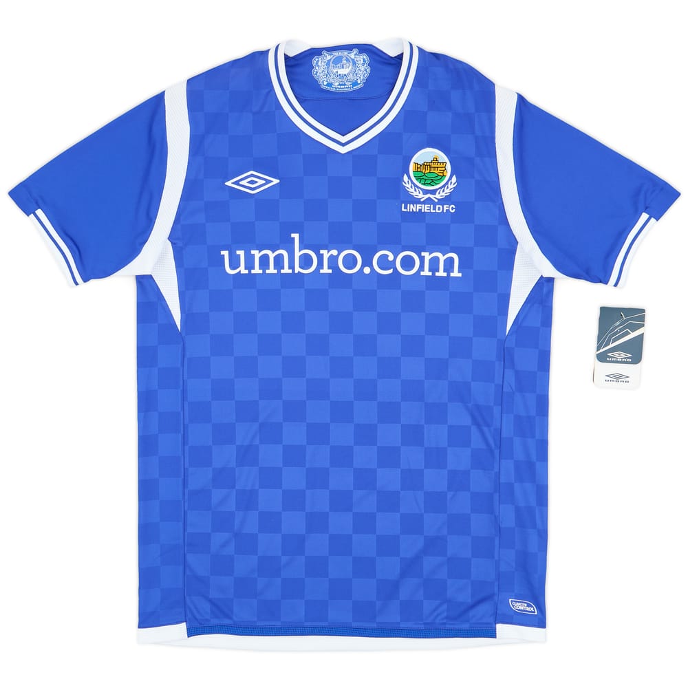 2010-11 Linfield Home Shirt (S)
