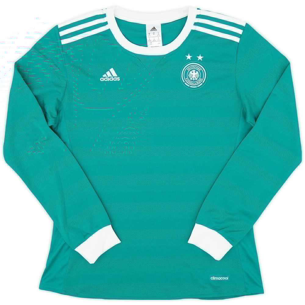 2017-18 Germany Women Away L/S Shirt - 9/10 - (Women's M)