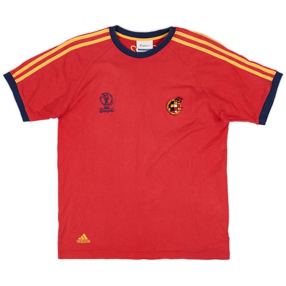 2002-03 Spain FIFA World Cup Cotton Tee - 7/10 - (M)