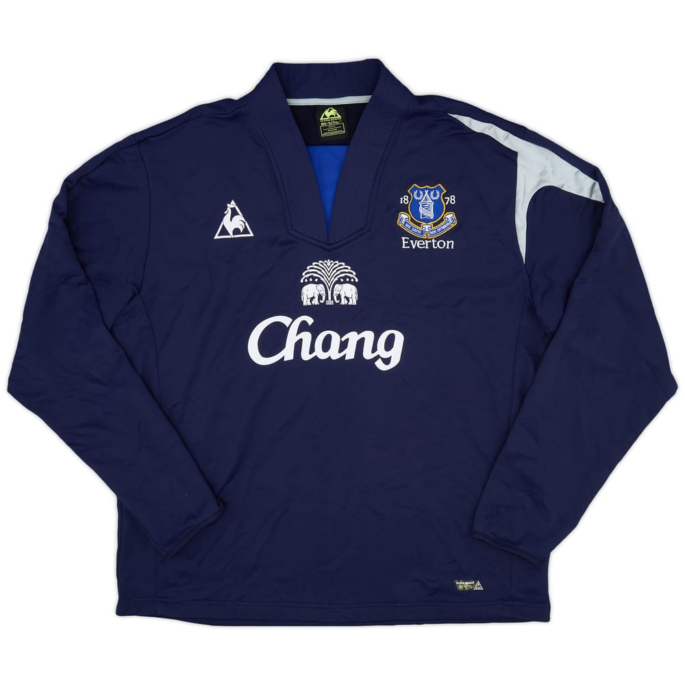 2009-10 Everton Le Coq Sportif Drill Top - 8/10 - (XL)