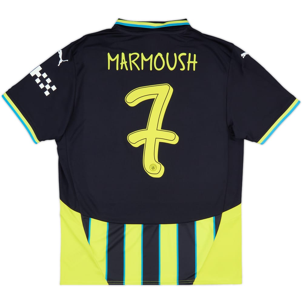 2024-25 Manchester City Away Shirt Marmoush #7