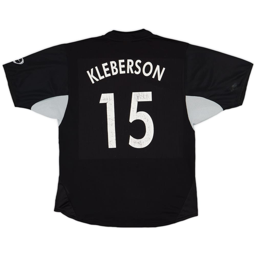 2003-04 Manchester United Nike Training Shirt Kleberson #15 - 6/10 - (XS)