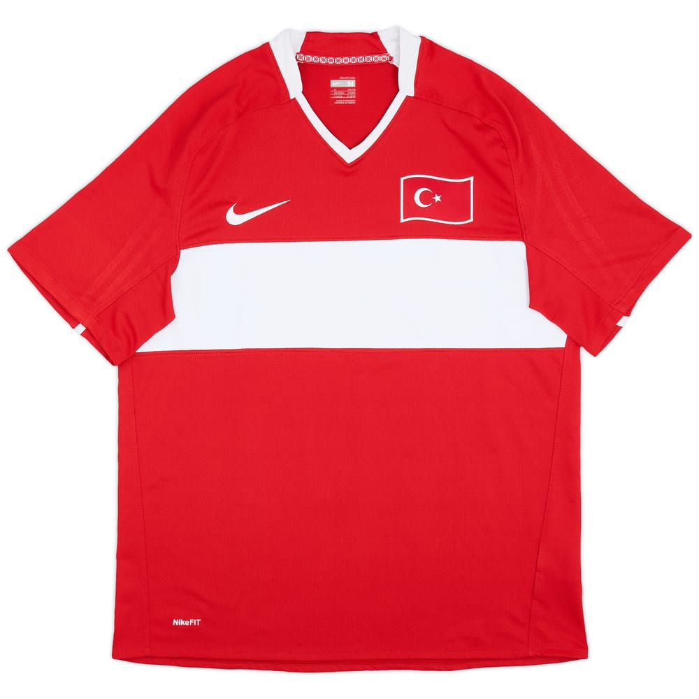 2008-10 Turkey Home Shirt - 9/10 - (M)