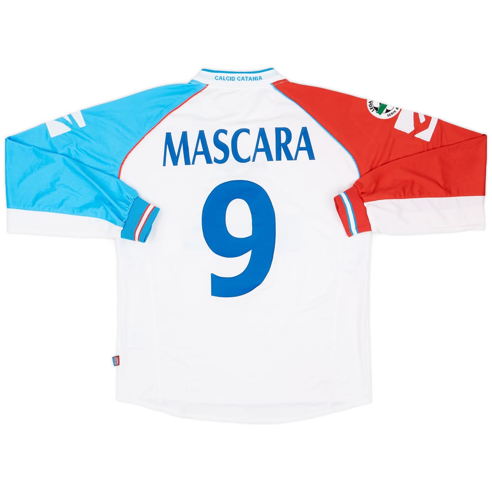 2005-06 Catania Match Worn Away Shirt Mascara #9