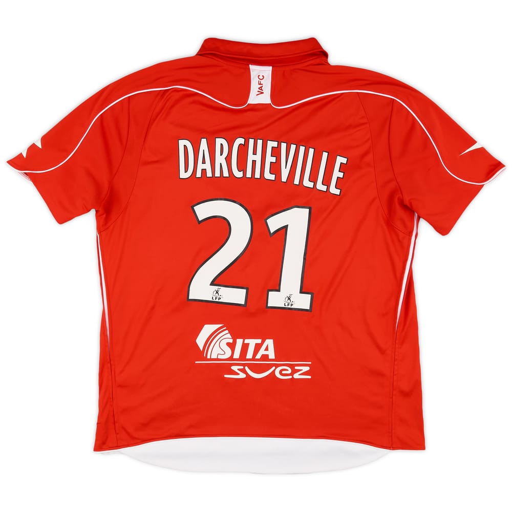 2008-09 Valenciennes Home Shirt Darcheville #21 - 8/10 - (XL)