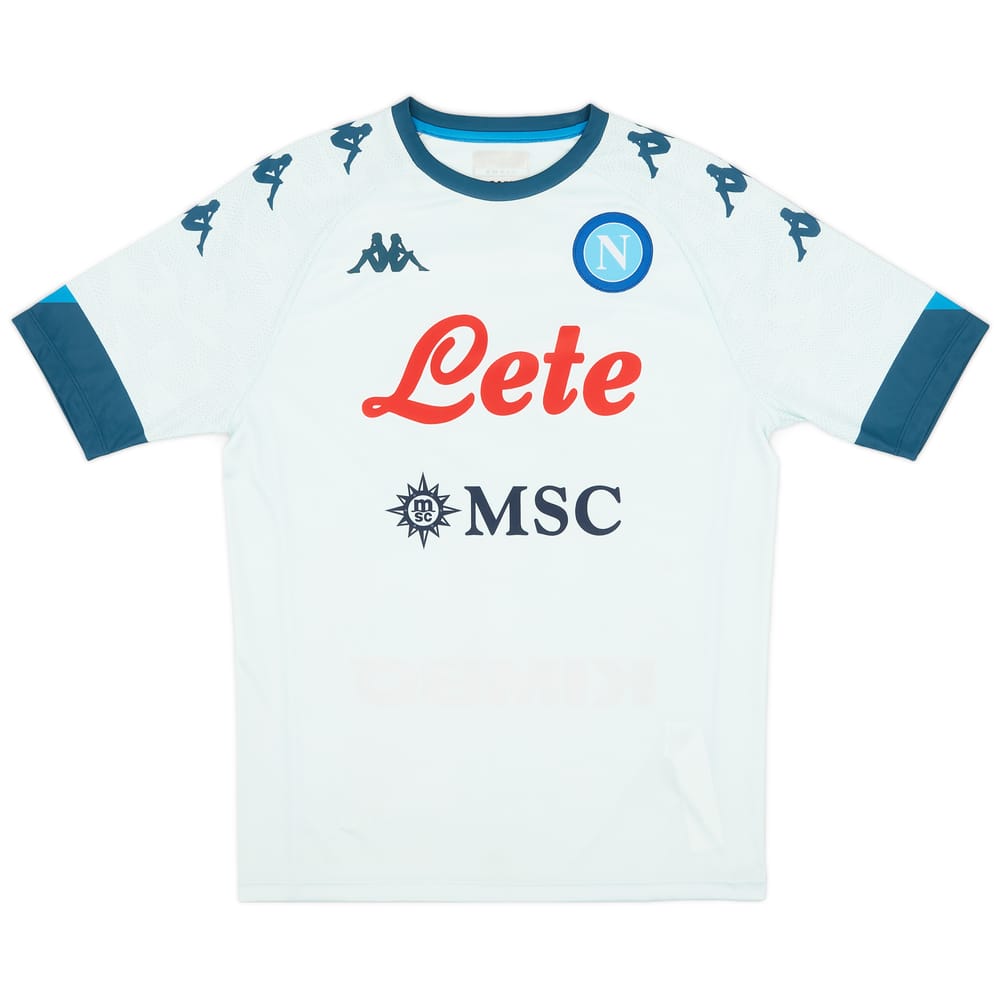 2020-21 Napoli Away Shirt - 9/10 - (S)