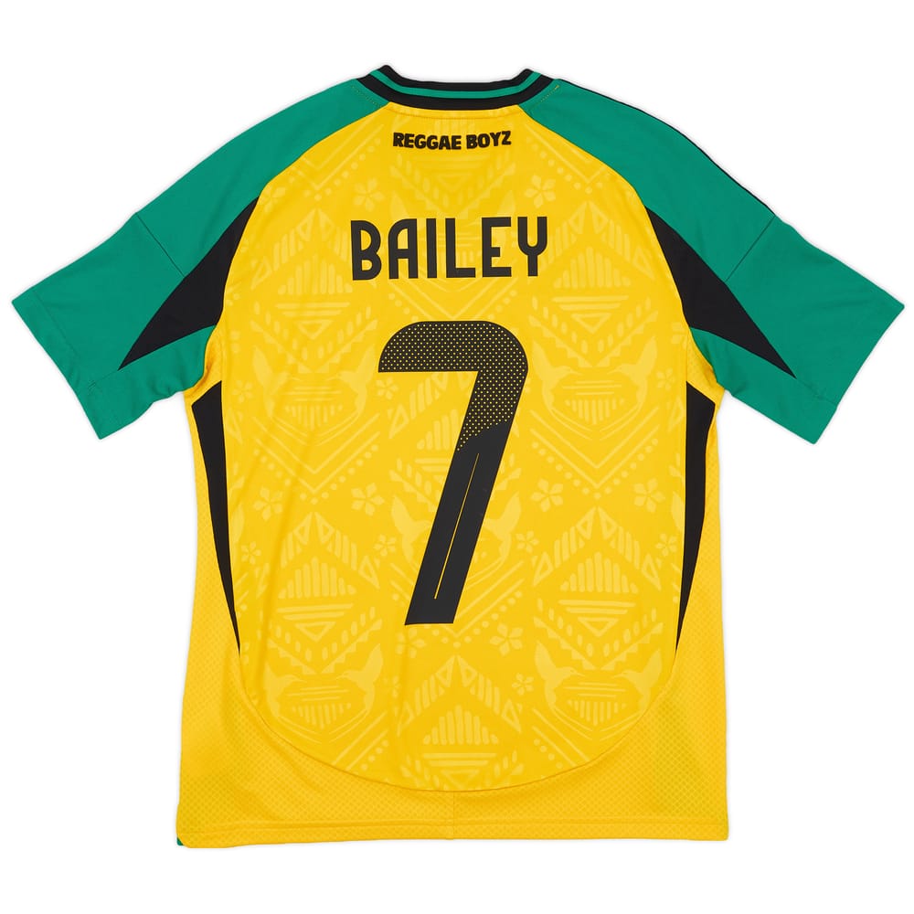 2024-25 Jamaica Home Shirt Bailey #7 (Youths)