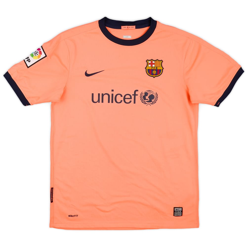 2009-10 Barcelona Away Shirt - 7/10 - (XL.Boys)