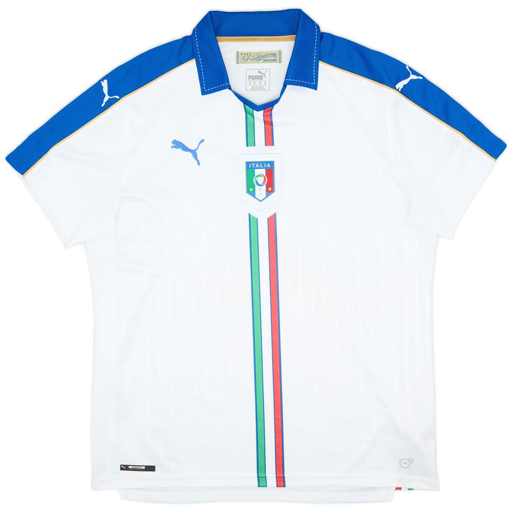 2016-17 Italy Away Shirt - 8/10 - (XL)